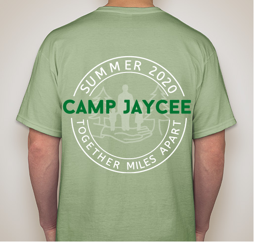 Camp Jaycee 2020 -Together Miles Apart Fundraiser - unisex shirt design - back