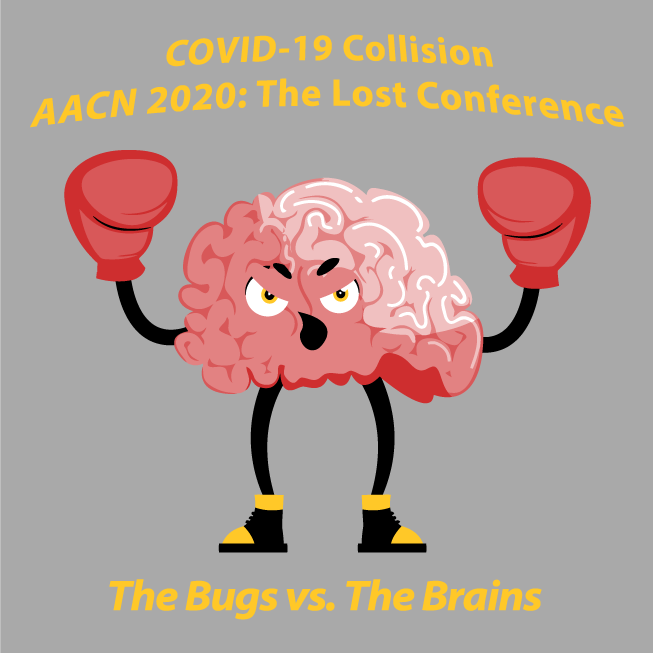 AACN 2020: The Lost Conference shirt design - zoomed