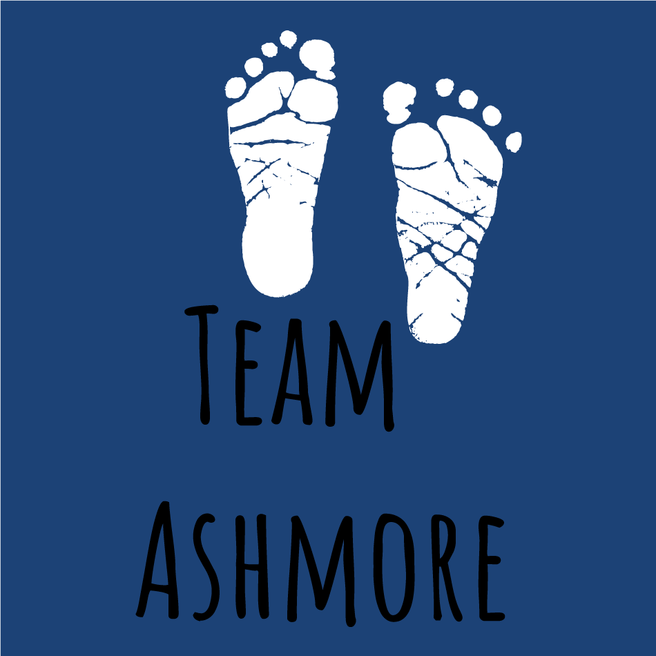 Team Ashmore shirt design - zoomed