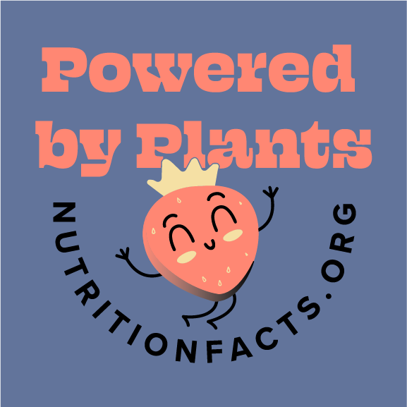 NutritionFacts.org Powered by Plants Tanks shirt design - zoomed