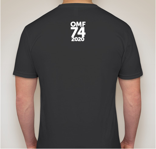 74th Ojai Music Festival Fundraiser - unisex shirt design - back