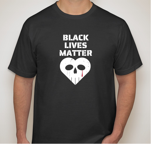 Black Lives Matter - Skulls For Justice #7 - Presented by Gerry Conway Fundraiser - unisex shirt design - front