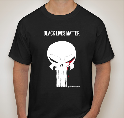 Black Lives Matter - Skulls For Justice #10 - Presented by Gerry Conway Fundraiser - unisex shirt design - small