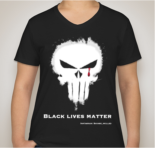 Black Lives Matter - Skulls For Justice #12 - Presented by Gerry Conway Fundraiser - unisex shirt design - front