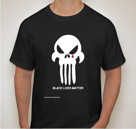 Black Lives Matter - Skulls For Justice #13 - Presented by Gerry Conway Fundraiser - unisex shirt design - front