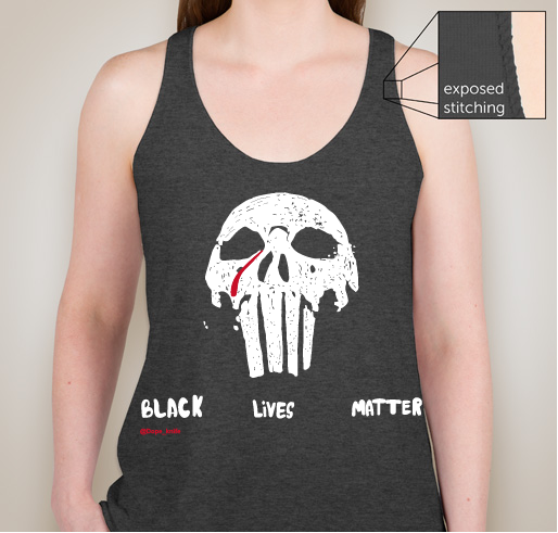 Black Lives Matter - Skulls For Justice #15 - Presented by Gerry Conway Fundraiser - unisex shirt design - front