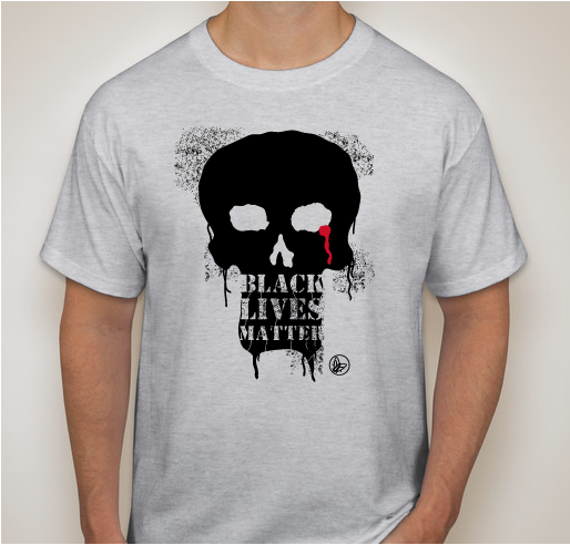 Black Lives Matter - Skulls For Justice #16 - Presented by Gerry Conway Fundraiser - unisex shirt design - small