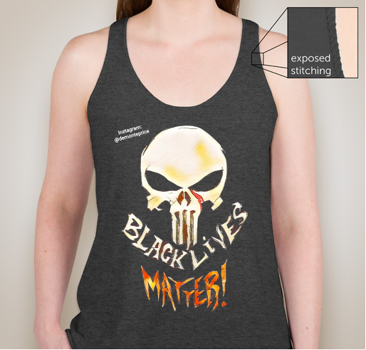 Black Lives Matter - Skulls For Justice #2 - Presented by Gerry Conway Fundraiser - unisex shirt design - small