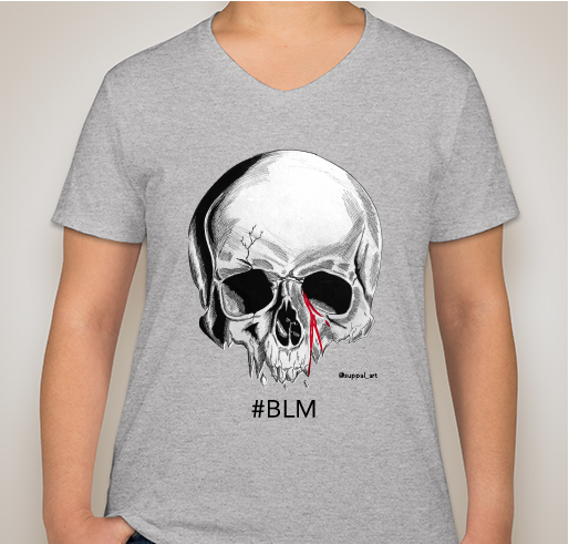 Black Lives Matter - Skulls For Justice #22 - Presented by Gerry Conway Fundraiser - unisex shirt design - front
