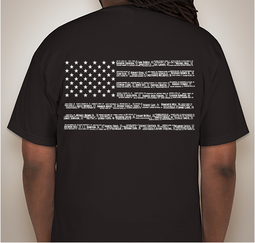 Montclair Unity Walk fundraiser for Campaign Zero & We The Protesters Fundraiser - unisex shirt design - back