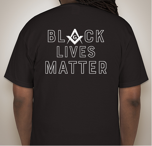 Prince Hall BLACK LIVES MATTER Fundraiser - unisex shirt design - back