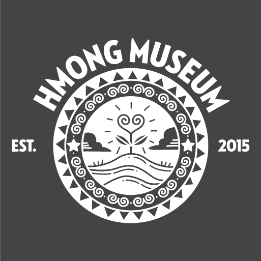 Celebrate Five Years with Hmong Museum shirt design - zoomed