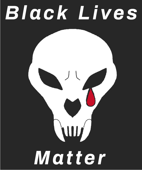 Black Lives Matter - Skulls For Justice #24 Presented by Gerry Conway shirt design - zoomed
