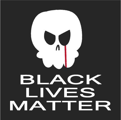 Black Lives Matter - Skulls For Justice #25 Presented by Gerry Conway shirt design - zoomed