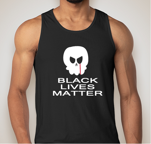 Black Lives Matter - Skulls For Justice #25 Presented by Gerry Conway Fundraiser - unisex shirt design - front