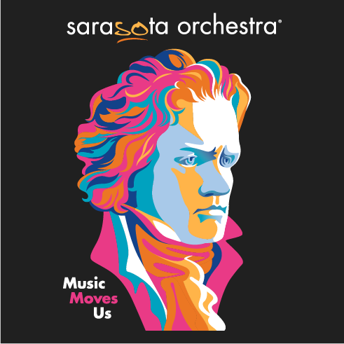 Support Your Sarasota Orchestra shirt design - zoomed