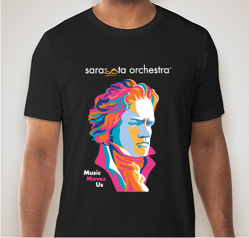Support Your Sarasota Orchestra Fundraiser - unisex shirt design - front