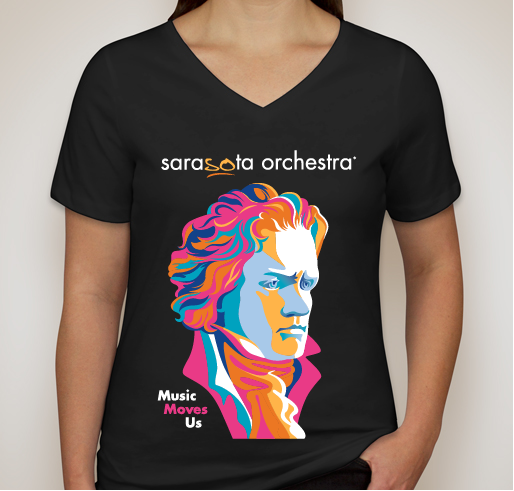 Support Your Sarasota Orchestra Fundraiser - unisex shirt design - front