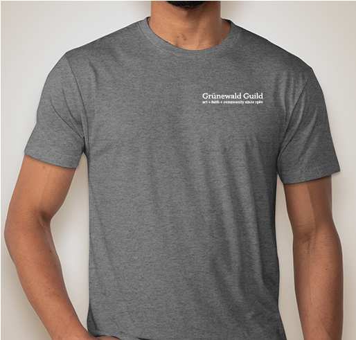 Happy 40th Year, Grünewald Guild! Fundraiser - unisex shirt design - back