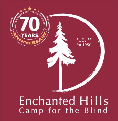 Enchanted Hills Camp For The Blind 70th Anniversary Sweatshirt shirt design - zoomed