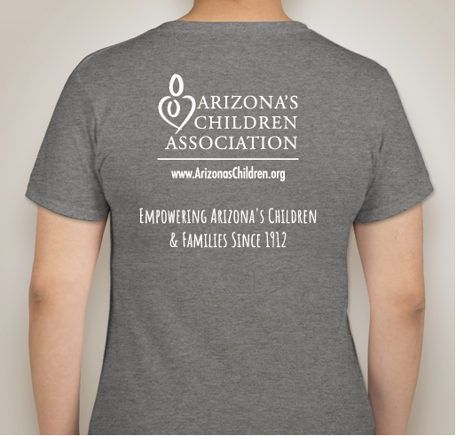 AzCA Pride Fundraiser - unisex shirt design - back