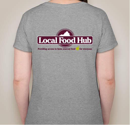 Local Food Hub Market Shirts Fundraiser - unisex shirt design - back