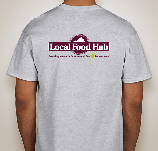 Local Food Hub Market Shirts Fundraiser - unisex shirt design - back