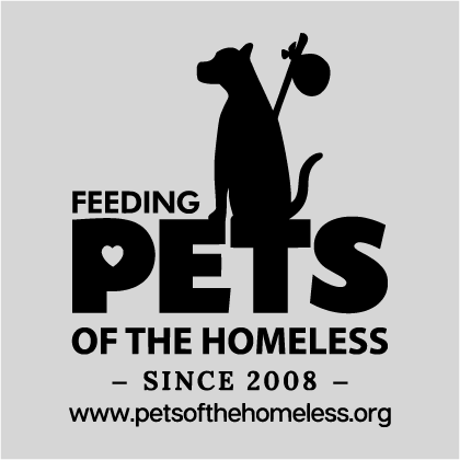 Feeding Pets of the Homeless® T-Shirt shirt design - zoomed