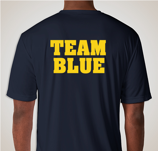 CCS Spirit Wear TEAM BLUE SHIRTS Fundraiser - unisex shirt design - back