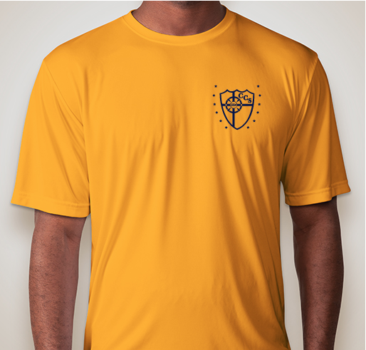 CCS Spirit Wear TEAM GOLD SHIRTS Fundraiser - unisex shirt design - front