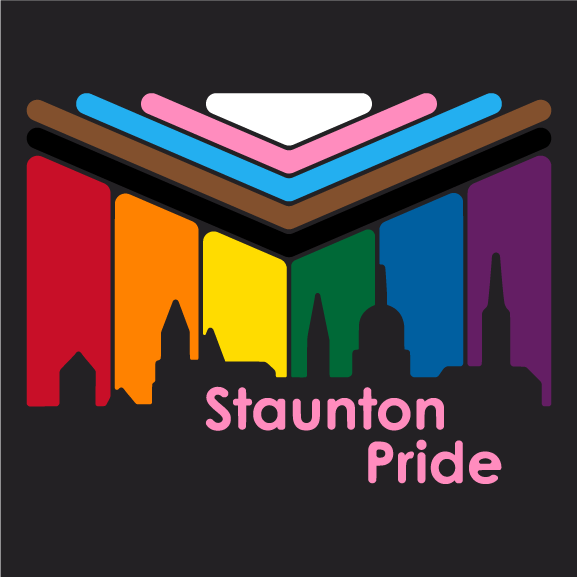Staunton Pride 2020 shirt design - zoomed