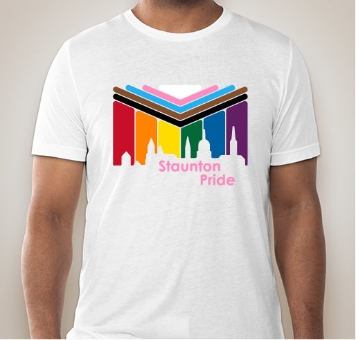 Staunton Pride 2020 Fundraiser - unisex shirt design - front