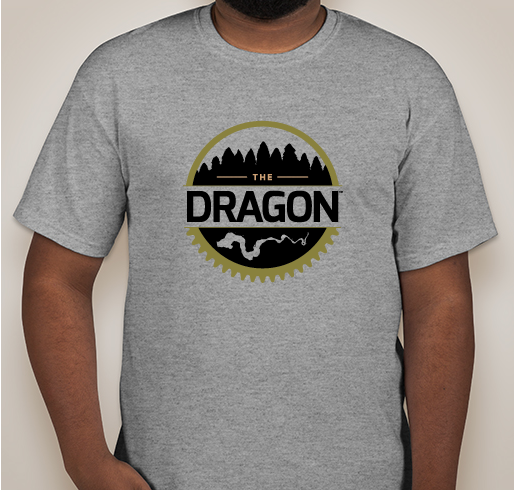 Michigan's Dragon at Hardy Dam Fundraiser - unisex shirt design - front