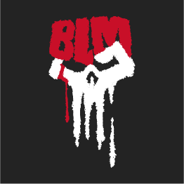 BLM Punisher Skull Fist Round 2 - Masks shirt design - zoomed