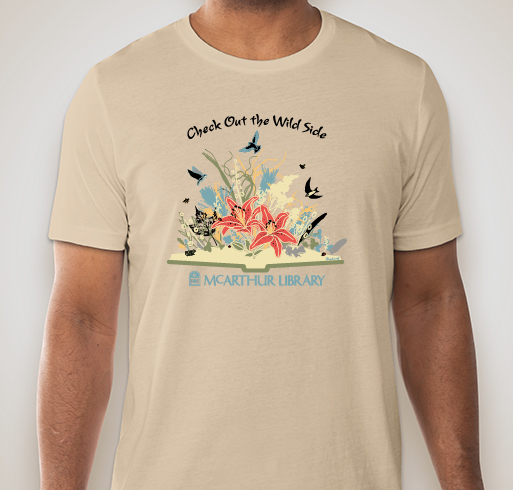 McArthur Library's Summer Learning Program T-Shirts Fundraiser - unisex shirt design - front