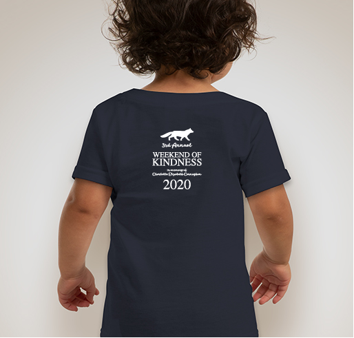 2020 Weekend of Kindness Gear! Fundraiser - unisex shirt design - back