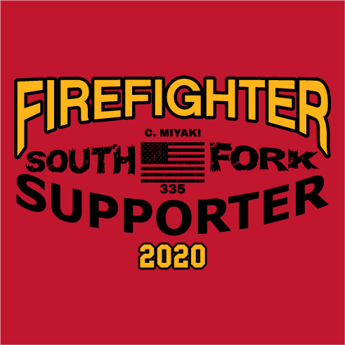 South Fork Fire Rescue Annual Fish Fry shirt design - zoomed