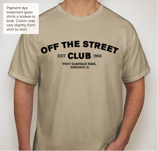 Off The Street Club: Comfort for a Cause Fundraiser - unisex shirt design - front