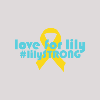 Love for Lily!! shirt design - zoomed