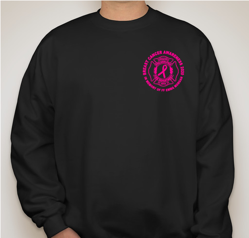 2020 Philadelphia Fire Department Breast Cancer Awareness Fundraiser (Est. 10/20 Delivery) Fundraiser - unisex shirt design - front