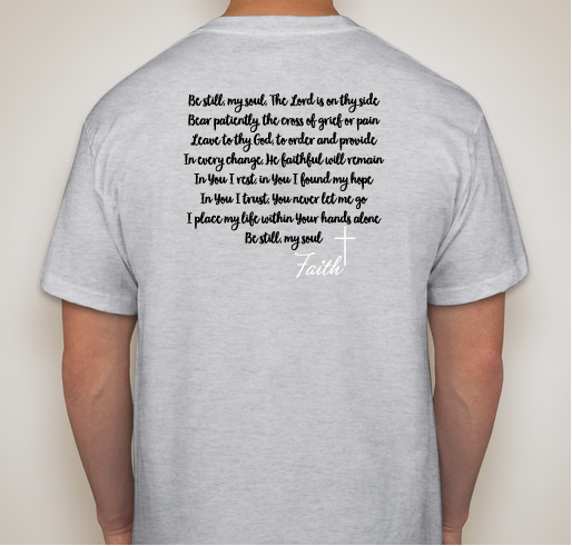 Ava's Army Fundraiser - unisex shirt design - back