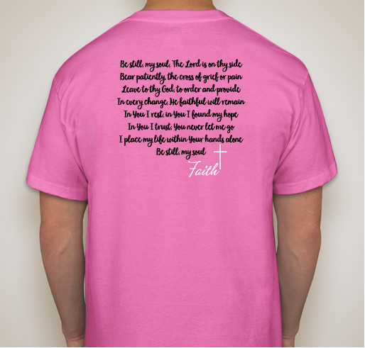 Ava's Army Fundraiser - unisex shirt design - back