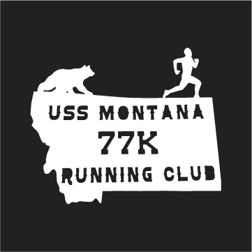 PCU Montana 7.94K Fun Run shirt design - zoomed