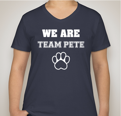 Team Pete Fundraiser - unisex shirt design - front