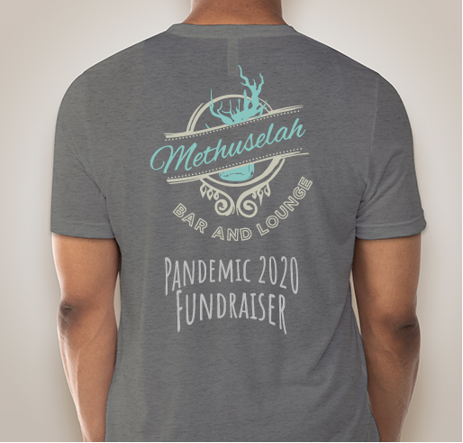 Help Methuselah Re-Open Fundraiser - unisex shirt design - back