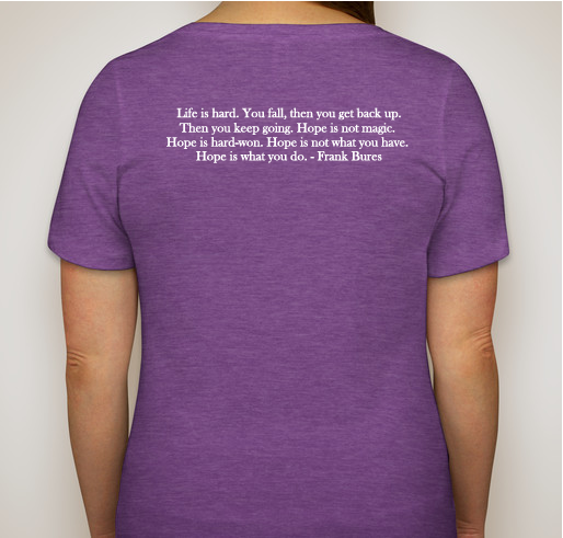 Team Tara 2022 Fundraiser - unisex shirt design - back
