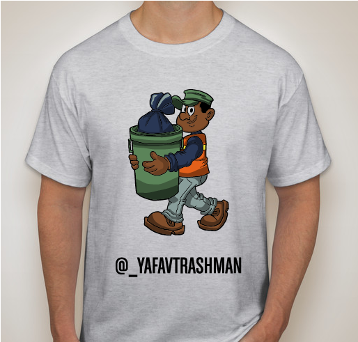 PPE for sanitation workers Fundraiser - unisex shirt design - small