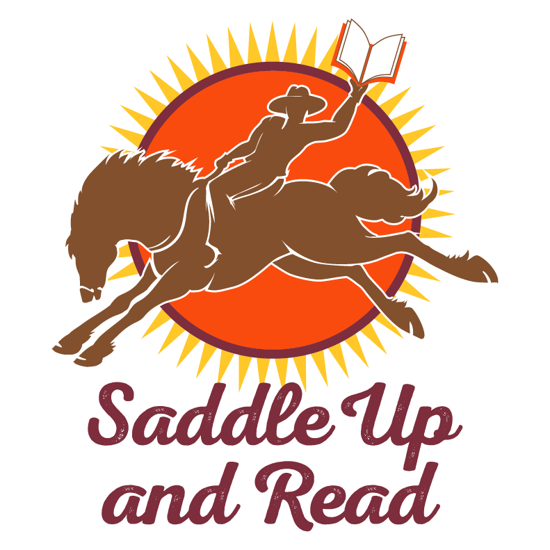 Support Saddle Up and Read shirt design - zoomed
