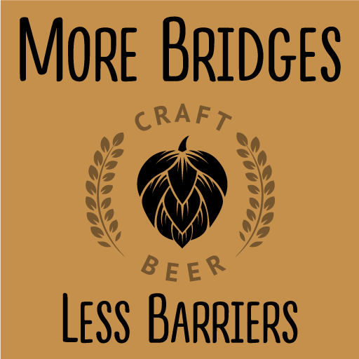 More Bridges, Less Barriers shirt design - zoomed