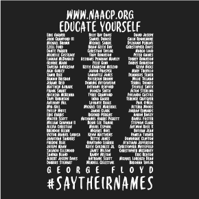Black Lives Matter - Black Mental Health Alliance Fundraiser shirt design - zoomed